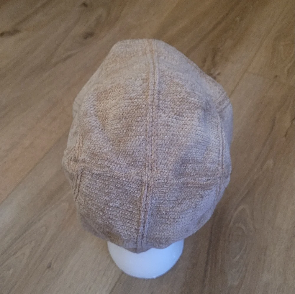 1970's Tan Velour Bucket Hat‎ - Picture 3 of 4